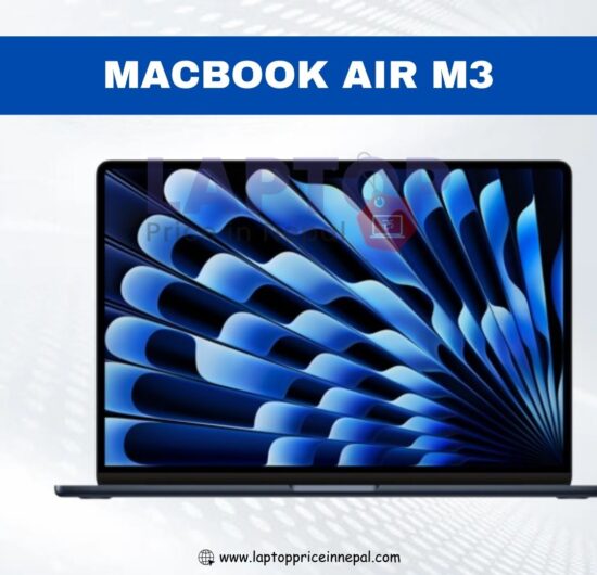 Macbook Air M2 laptop price in Nepal.