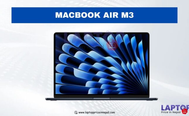 Macbook Air M2 laptop price in Nepal.
